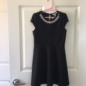 formal black dress